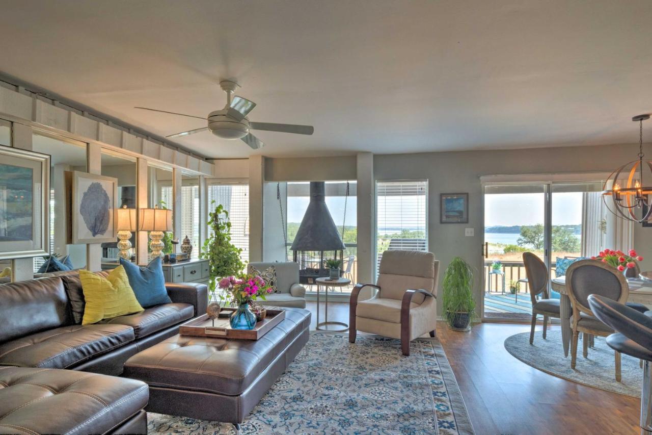 Waterfront Lake Travis Home With Pool Access! Point Venture Eksteriør bilde