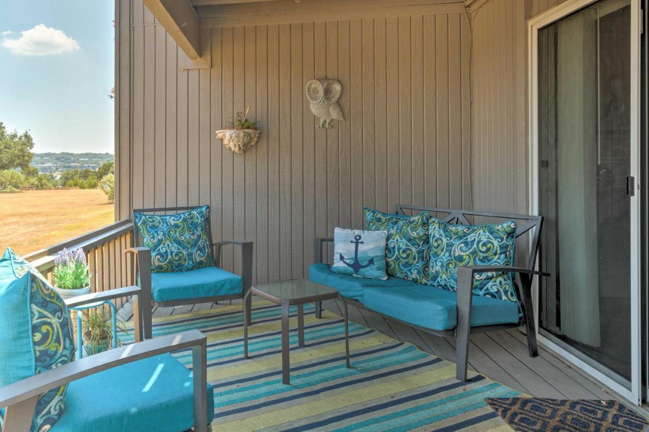 Waterfront Lake Travis Home With Pool Access! Point Venture Eksteriør bilde